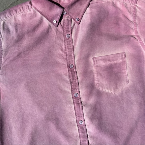 Overdyed Upcycled Y2K Button Down Shirt - Picture 6 of 8